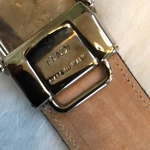 Fendi | Accessories | Fendi Black Woven Belt Sz 4 | Poshmark display picture 3